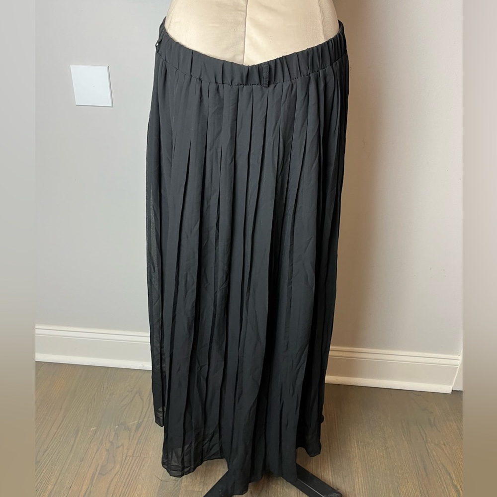 Joie Pleated Midi Skirt XL - Picture 6 of 9